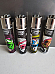 Clipper  4 Skull Helmets Refillable Lighters  collectable set of 4+ bonus