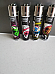 Clipper  4 Skull Helmets Refillable Lighters  collectable set of 4+ bonus