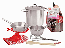 STAINLESS STEEL COOKING PLAYSET