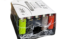 50x Bic Lighters Genuine Lighters Maxi Cigarette Lighter B26 - Bulk Pack