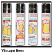 Clipper super lighter gas refillable collectable,set of 4 most reliable lighter