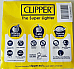 Clipper super lighter gas refillable collectable,set of 4 most reliable lighter