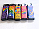 new large gas refillable electronic  lighters large  x 5  LOVE IS LOVE