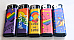 new large gas refillable electronic  lighters large  x 5  LOVE IS LOVE