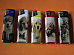 LIGHTERS ELECTRONIC GAS REFILLABLE DOG GREAT QUALITY ++