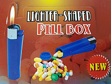 CLIPPER LIGHTER PILL BOX