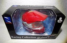 Blue   New Ray  Racing Collection Helmet  1:6  die cast model.dirt bike