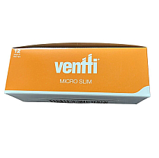 Ventti Micro Slim Orange Filter 12 Packs Per Box and 140 Filters Per Pack.