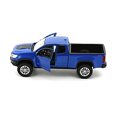 MAISTO Assembly Line 2017 Chevrolet Colorado ZR2 Blue Assembly DIY scale 1:27