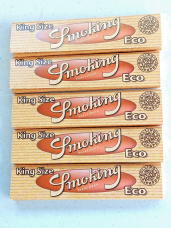 Pure Hemp Rolling Paper All Natural king Size  ECO 33 Leaves per pk X 5 Packets