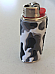 Bic Lighter case Rubberised Metal Complete With Bic Lighter Unique Pattern