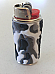 Bic Lighter case Rubberised Metal Complete With Bic Lighter Unique Pattern