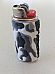 Bic Lighter case Rubberised Metal Complete With Bic Lighter Unique Pattern