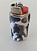 Bic Lighter case Rubberised Metal Complete With Bic Lighter Unique Pattern