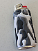 Bic Lighter case Rubberised Metal Complete With Bic Lighter Unique Pattern