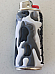 Bic Lighter case Rubberised Metal Complete With Bic Lighter Unique Pattern