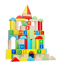 80 PCS BLOCK TKC299  Rec. Age: 24 Months + wooden toy block set