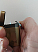 Broad Gold Jet Lighter Metal Flip Top Windproof Gas Refillable