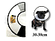 Dog  protection cone collar  Large 30-38 cm