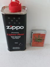 red Leaf oil lighter with quality 125 ml lighter fluid  natures way of staying high