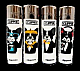 Clipper super lighter gas refillable collectable,set of 4 most reliable lighter