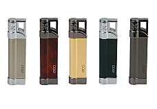 Zico jet lighter gas refillable new slim style electronic 3kd902cr x2 fast ship