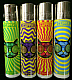 Clipper 8 x Trippy Cat, Refillable  Lighters (EB66) 2 sets