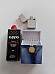 Chrome oil lighter with Zippo 125ml lighter fluid jeans look cigarette case30