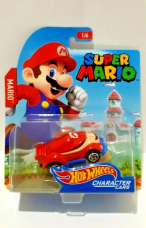 Hot Wheels Character Cars SUPER MARIO Mario 1/6