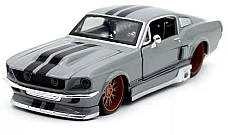 Maisto Classic Muscle 1:24 1967 FORD MUSTANG GT GREY Vintage Collection