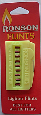 RONSON Firebronze  Lighter Flints4 Packs of 9 suits all flint lighters 36 flints