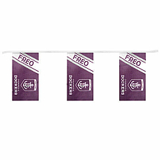 Freemantle Dockers  AFL Bunting 5 Meters! Bunting  fast shipping