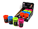 4 x   coloured Butt Bucket Ash Trays  11*8 CM Good value fast  shipping