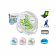 USB MINI FAN , OPERATE FROM YOUR COMPUTER 360 DEGREE ROTATION ,ENERGY SAVING.