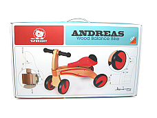 WOODEN BALANCE QUADBIKE BT150127