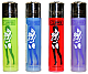 Clipper super lighter gas refillable collectable,set of 4  most reliable lighter