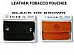 Genuine Leather Cigarette Tobacco Pouch Bag MRK/Zico great quality lot of two