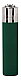 Clipper super lighter gas refillable collectable, solid green