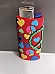 Brio Clipper lighter  complete with rubberised  soft touch case Colourful Hearts