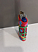 Brio Clipper lighter  complete with rubberised  soft touch case Colourful Hearts