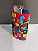 Brio Clipper lighter  complete with rubberised  soft touch case Colourful Hearts