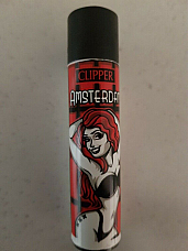 Clipper super gas refillable limited edition rare collectable Amstadam Lady