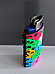 Brio Clipper lighter  complete with rubberised  soft touch case Colourful Skulls