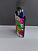 Brio Clipper lighter  complete with rubberised  soft touch case Colourful Skulls