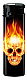 Zico LIGHTER  GAS REFILLABLE skull (no.3)   New release  limited edition
