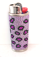Bic Diamond  case pink to suit your Bic large lighter enhance your lighter