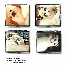 High quality Regal cigarette case cat style  value comes with a bonus lighter