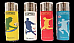 Clipper super lighter gas refillable collectable,set of 4  most reliable lighter