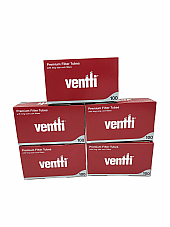 500x Ventti Premium Filter Tubes King Size Cork Filters Empty Tobacco Cigarette