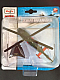 Maisto Fresh Metal Tailwinds die cast model on stand  AEROSPATIALE SA 365 DAUPHI